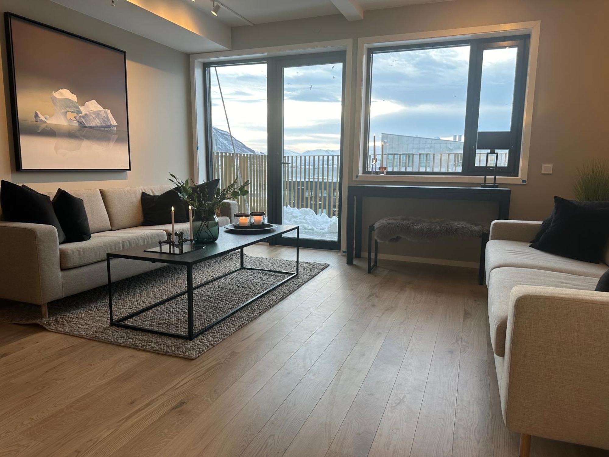 Thenorthernexplorer Penthouse ทรอมโซ ภายนอก รูปภาพ