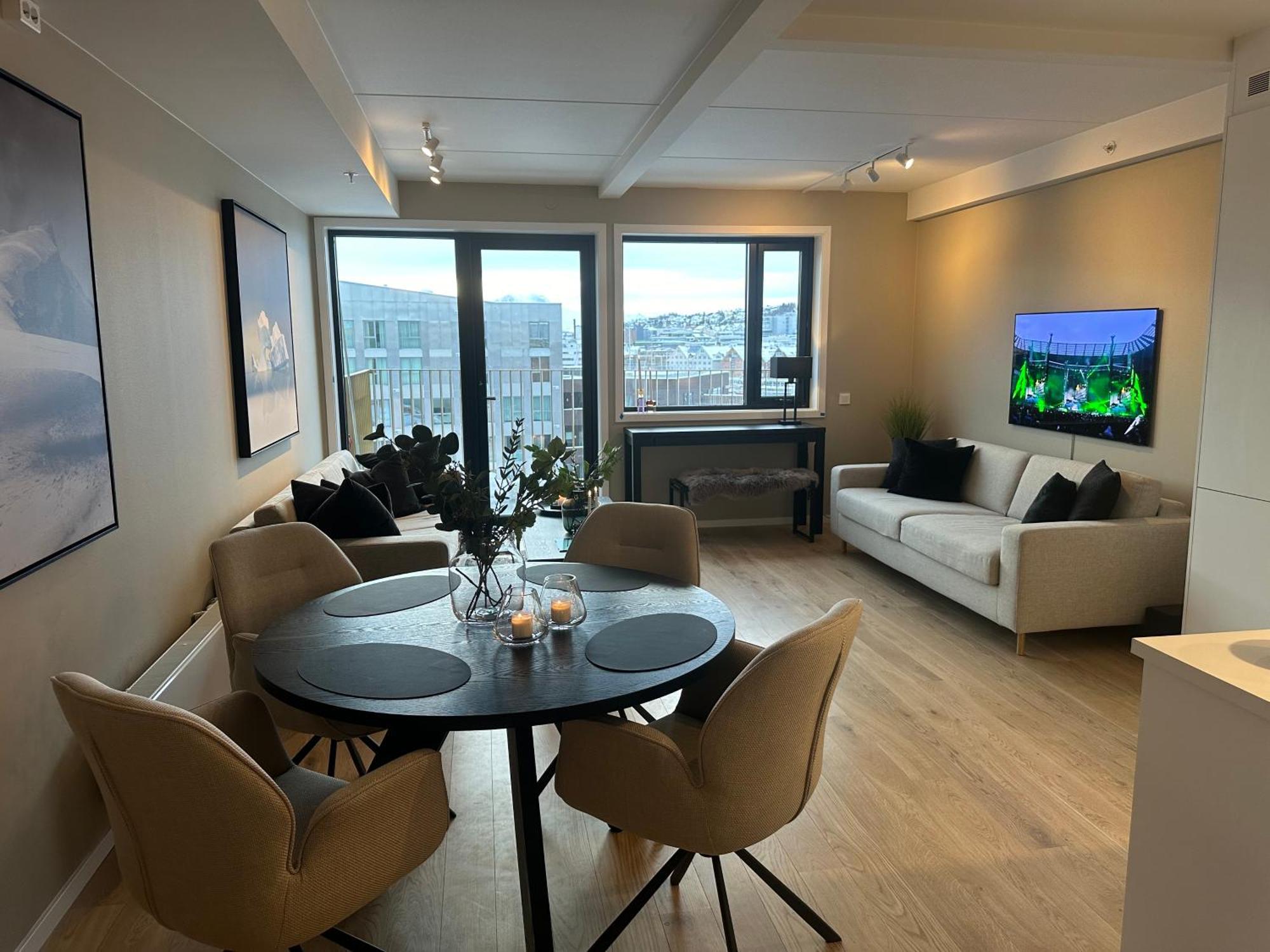 Thenorthernexplorer Penthouse ทรอมโซ ภายนอก รูปภาพ