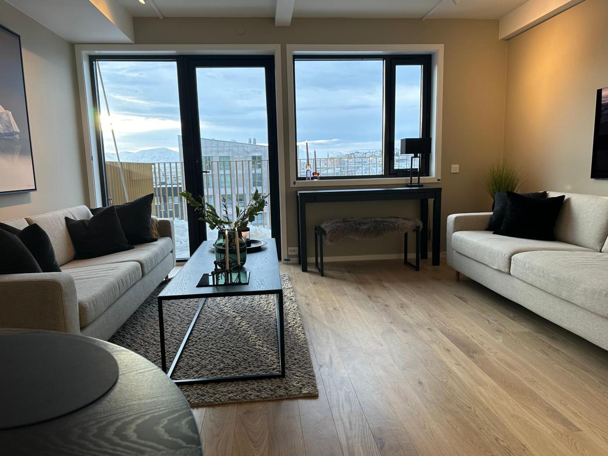 Thenorthernexplorer Penthouse ทรอมโซ ภายนอก รูปภาพ